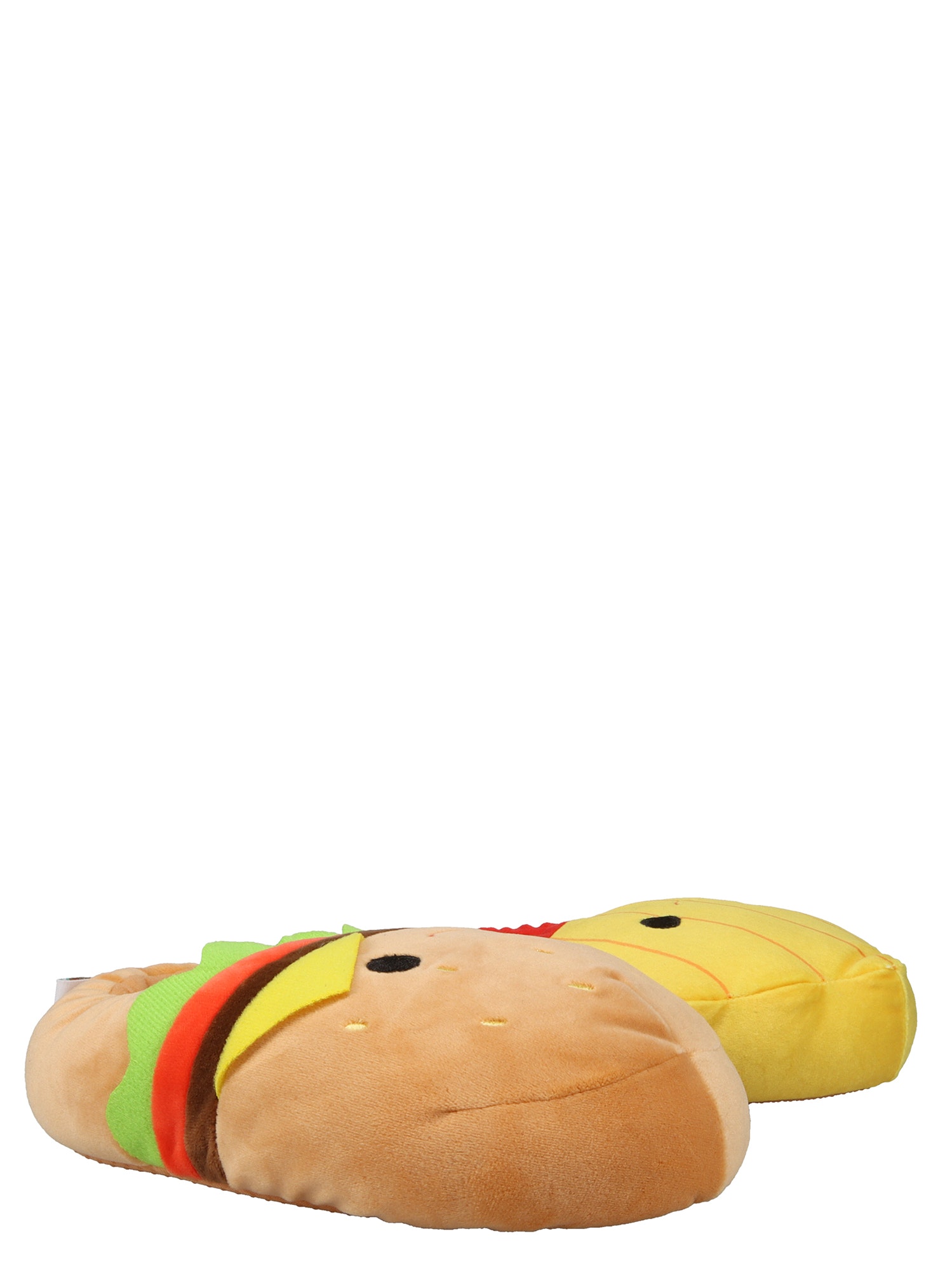Squishmallows Kids Cheeseburger & Fries Mix Match Slippers - image 2 of 6