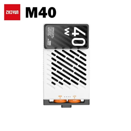 ZHIYUN M40?Official?Video Pocket Light 2700-6200k Photography Camera Light 40W Dimmable Pocket Panel Lights