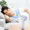 thumbnail image 6 of Up to 65% off Portable Handheld Fan, New Usb Handheld Fan Reversible Base Vertical Blowing 120 Wind Speeds Mini Desktop Rechargeable Brushless Folding Easy Storage Small Fan, 6 of 6