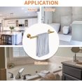 thumbnail image 4 of 16" Towel Rails Brushed Nickel, Wall Mounted Sus304 Stainless Steel (gold), 4 of 5