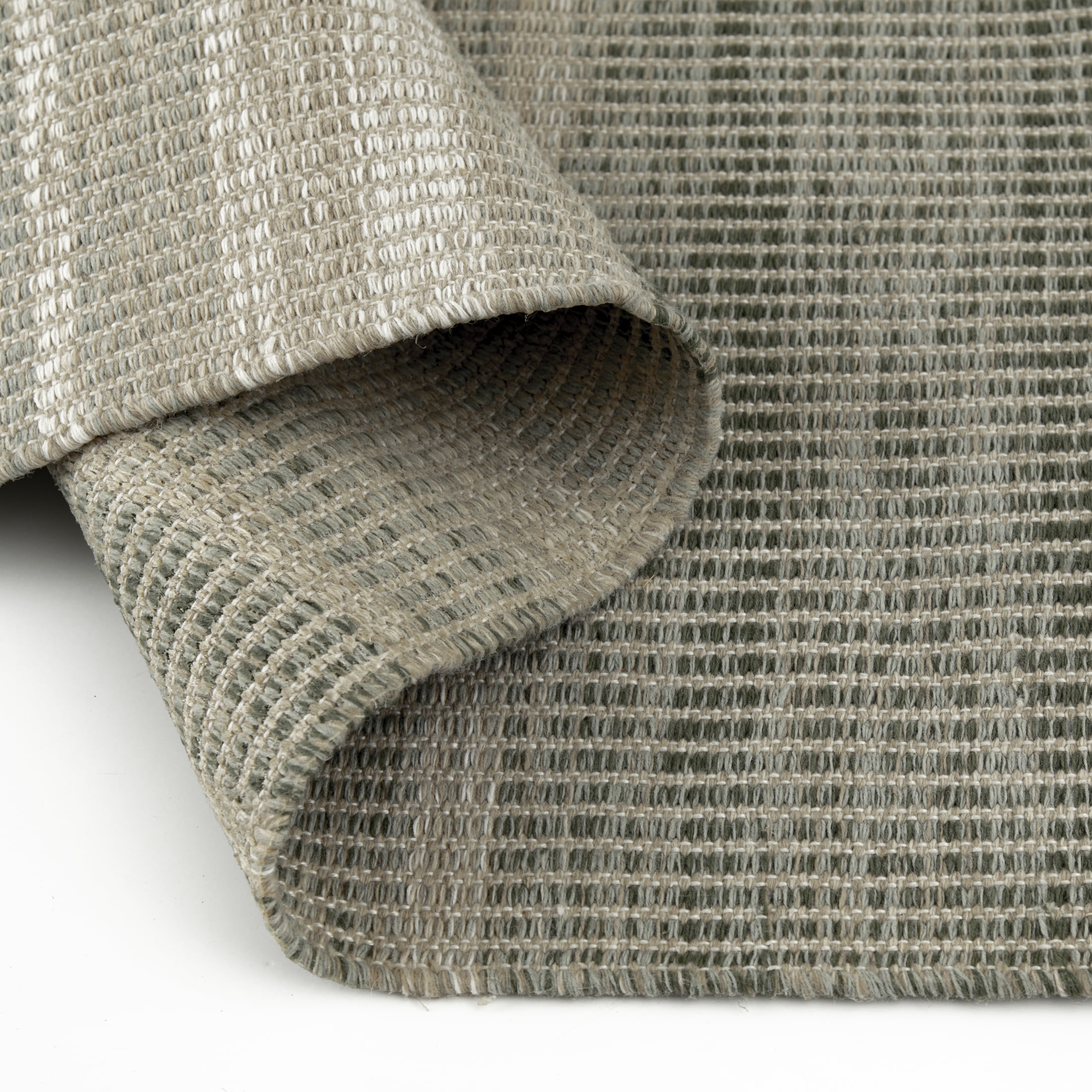 Better Homes & Gardens Green Striped Lisa Runner Rug, 2'6"x8'