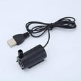 thumbnail image 1 of USB 1M Cable DC Mute 3V5V6V Mini Submersible Water Pump Horizontal Black, 1 of 1