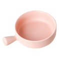 thumbnail image 1 of keepw Ceramic Salad Bowl Handled Adorable Washable Cute Replacement Kitchen Dinner Instant Noodles Fruit Bowls Tableware Pink, 1 of 6