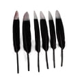 thumbnail image 1 of LADIGASU 50Pc Hot Stamping Pluma Artesanía Materiales Dreamcatcher Pendientes Accesorios Diy Ofertas y Liquidaciones 50Pc Simulación Pluma, 1 of 3