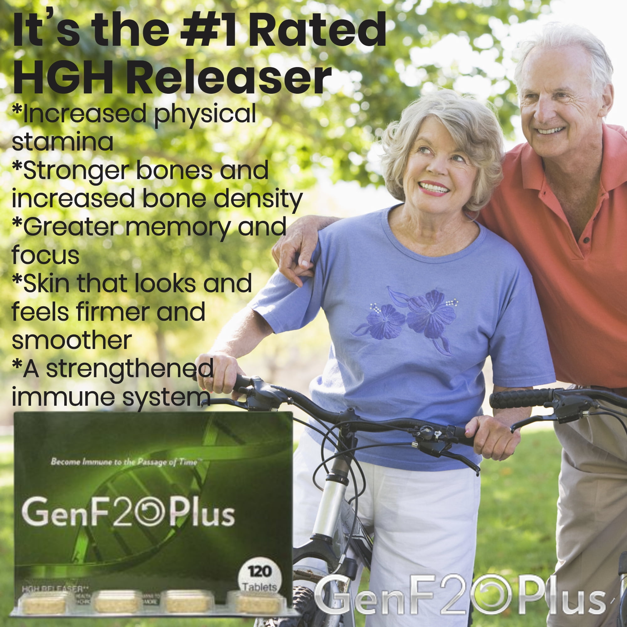 GenF20 Plus Improved Energy, Youthful Look, Metabolism Support 2 Pack