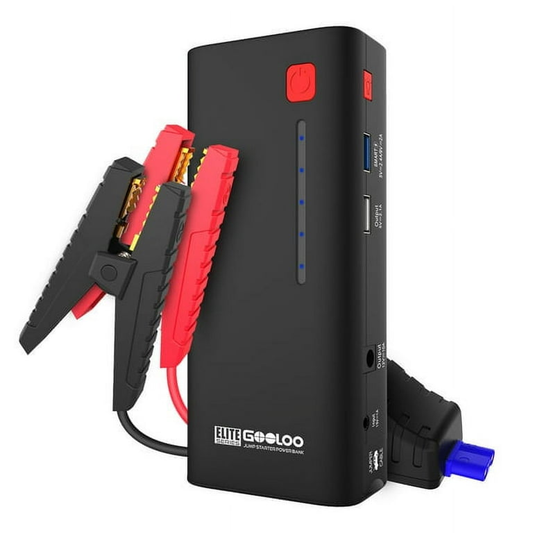 GOOLOO Car Jump Starter,1200A Peak Jumper Pack(Up to 7.0L Gas or