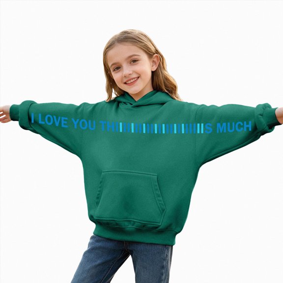 NIEWTR Winter Coat for Boys Girls Toddlers Kids Baby Boys Girls Hooded Solid Sweatshirt Pullover Fall Warm Outerwear 2t 3t 4t 5t 6t (A-Dark Green,6-7 Years)