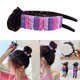 thumbnail image 1 of Pinzas para el cabello, pinzas grandes de plástico para el cabello, pinzas para el cabello, accesorios para herramientas Updo para niñas Púrpura Hugo Mujeres Crystal Hair Claw, 1 of 10