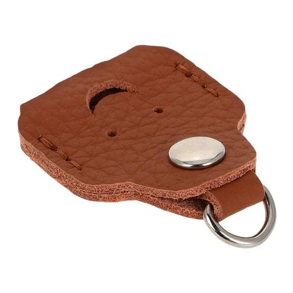 Key Case Covers for Car Keys Pull Out Caps Keychains Light Brown