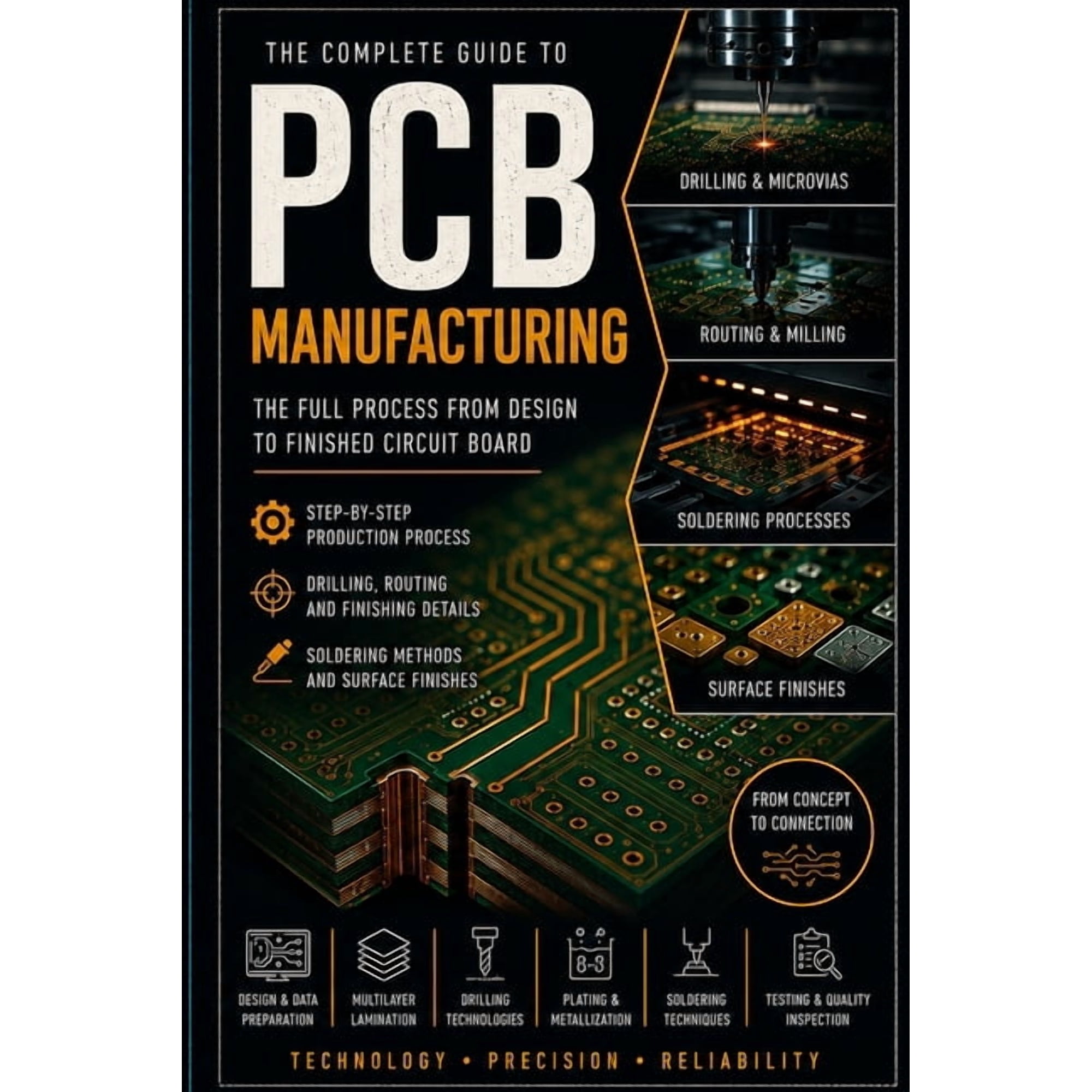 PCB Engineering Mastery PCB Production & Manufacturing: From Design Files to Real Electronic Products Book 4 (Paperback)