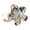 Silver, variant on Elegant Flower Button Covers Cufflinks for Women Shirt Collar Clips Buttons