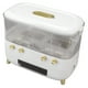 thumbnail image 4 of Cubo de caja de cereales de grano, compartimento blanco, contenedor de rejilla de almacenamiento de alimentos, compartimento de cubo de arroz, contenedor de almacenamiento de alimentos construido para precisión Jadeshay A, 4 of 8