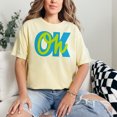 thumbnail image 2 of Oh OK, Saying Okay, Butter Comfort Colors T-Shirt, XL, 2 of 3