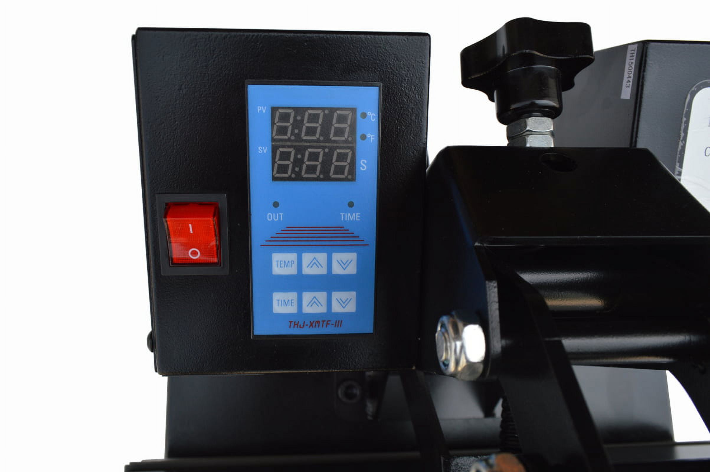 Techtongda Digital Flat Heat Press T-shirt Transfer High Pressure Vinyl Inkjet Machine