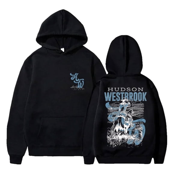 Hudson Westbrook Tour 2025 Merch Unisex Hoodie, Long Sleeve Pullover Sweatshirt for Men and Women