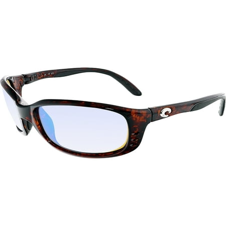 Costa Del Mar Polarized Brine BR10GMGLP Brown Rectangle Sunglasses