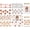 Autumn Pumpkin, variant on 8 Sheet UV DTF Cup Wraps for 16 Oz, Pumpkin DTF Cup Wraps for Glass Cups Waterproof Cute Fall UV DTF Stickers Teacher Rub On Transfers for Girls Glass Cups Tumblers DIY Crafts Gifts Decorations