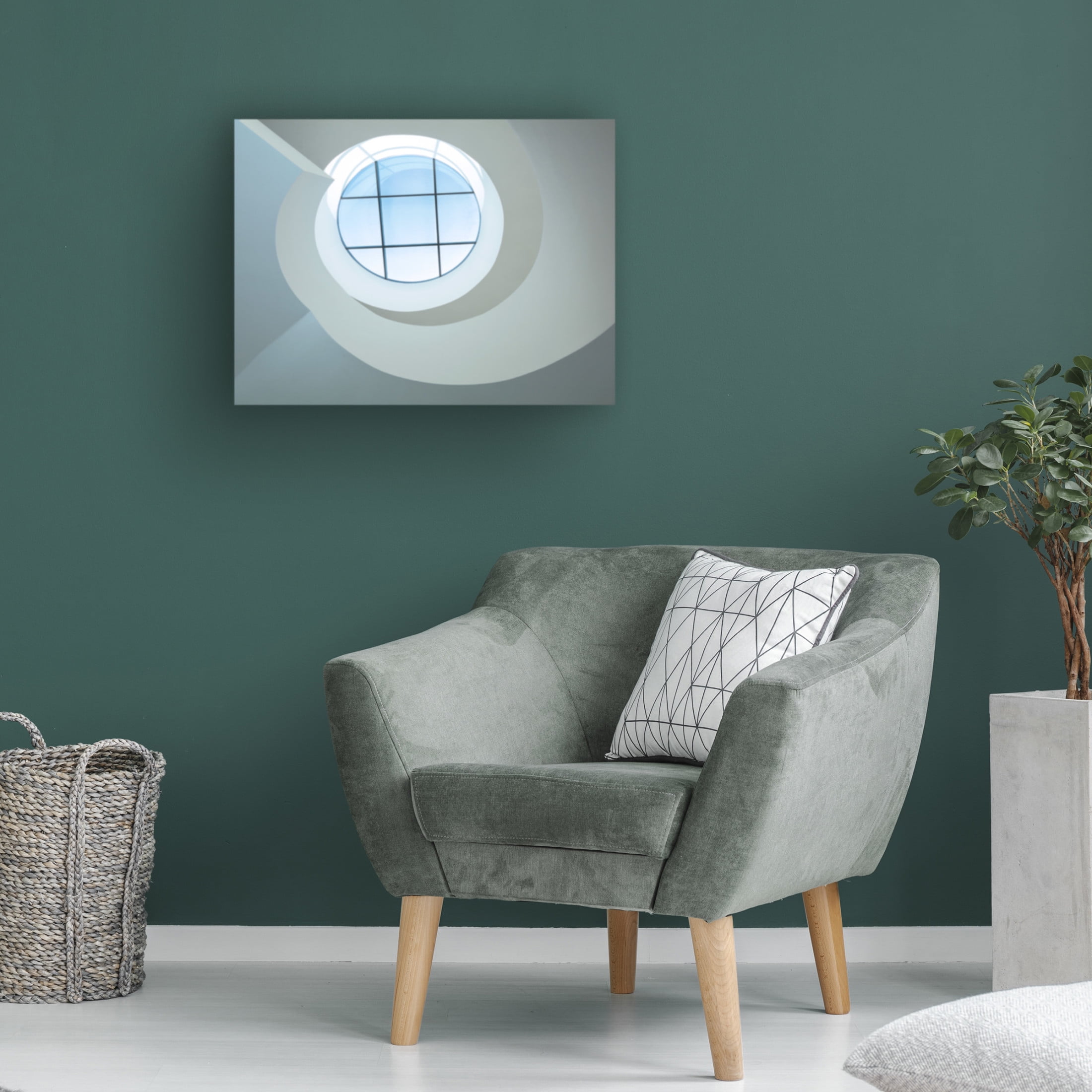 Canvas Wall Art - Marianne Wogeck 'Looking Up' Wall Art for Living Room, Bedroom, or Office D?cor by Trademark Fine Art - 32 x 24 Inches