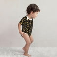 thumbnail image 3 of Rocae Hohey Bee Golden Embroidery for Baby Cotton Short-Sleeve Bodysuits for Unisex Onesies Bodysuit-18 Months, 3 of 7
