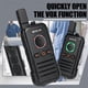 thumbnail image 5 of Walkie Talkies Retevis RB45, paquete de 8, recargables de largo alcance, 5 of 9