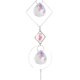 thumbnail image 2 of Wind Chime Crystal Light Catcher Ball Ornaments Colgante de marco redondo (2), 2 of 5