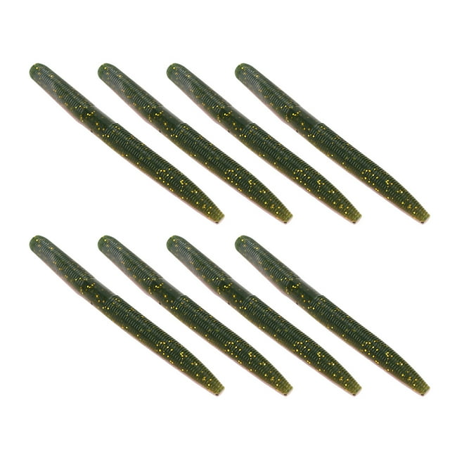 Cebo de pesca con gusanos realista, 8 piezas AR24, 10 cm/6,5 g, cebo de pesca con gusanos blandos, señuelo de pesca con gusanos, mejora tu experiencia