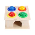 thumbnail image 4 of Spptty Knock, Novel Kids Hammering Game Wooden Ball Hammer Box Children Early Learning Educational Toy, Intellectual Developmental Toy, 4 of 7