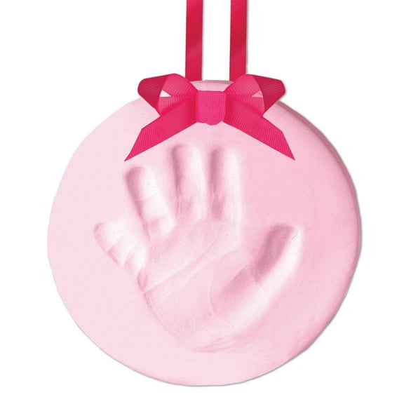 Pink Babyprints Keepsake Pink (year round) Ornament with Clay Tools and Instructions QGM15717