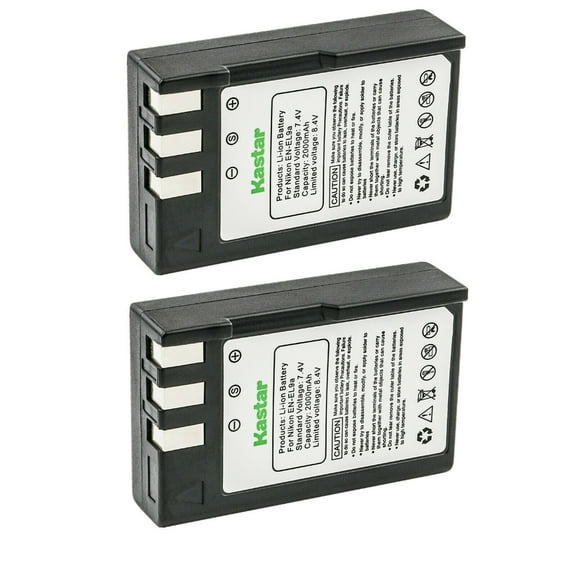Kastar 2-Pack EN-EL9 Battery Replacement for Nikon D5000 SLR Digital Camera, D40 SLR Digital Camera, D40X SLR Digital Camera, D60 SLR Digital Camera, D3000 SLR Digital Camera