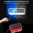 thumbnail image 2 of M Buder Limpiador de Vapor Portátil 1600W 105°C Rojo Enchufe UE, 2 of 7