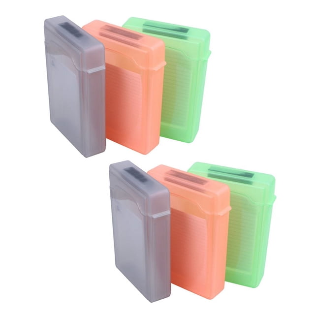 Estuche externo portátil para disco duro IDE/SATA de 3,5 pulgadas, 10 unidades, carcasa rígida de plástico protectora
