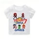 thumbnail image 4 of Niños 2 3 4 5 6 7 8 Cumpleaños Marvel SuperHero Summer Camisa de manga corta Los Vengadores Personalizar nombre Ropa de fiesta de cumpleaños, 4 of 4