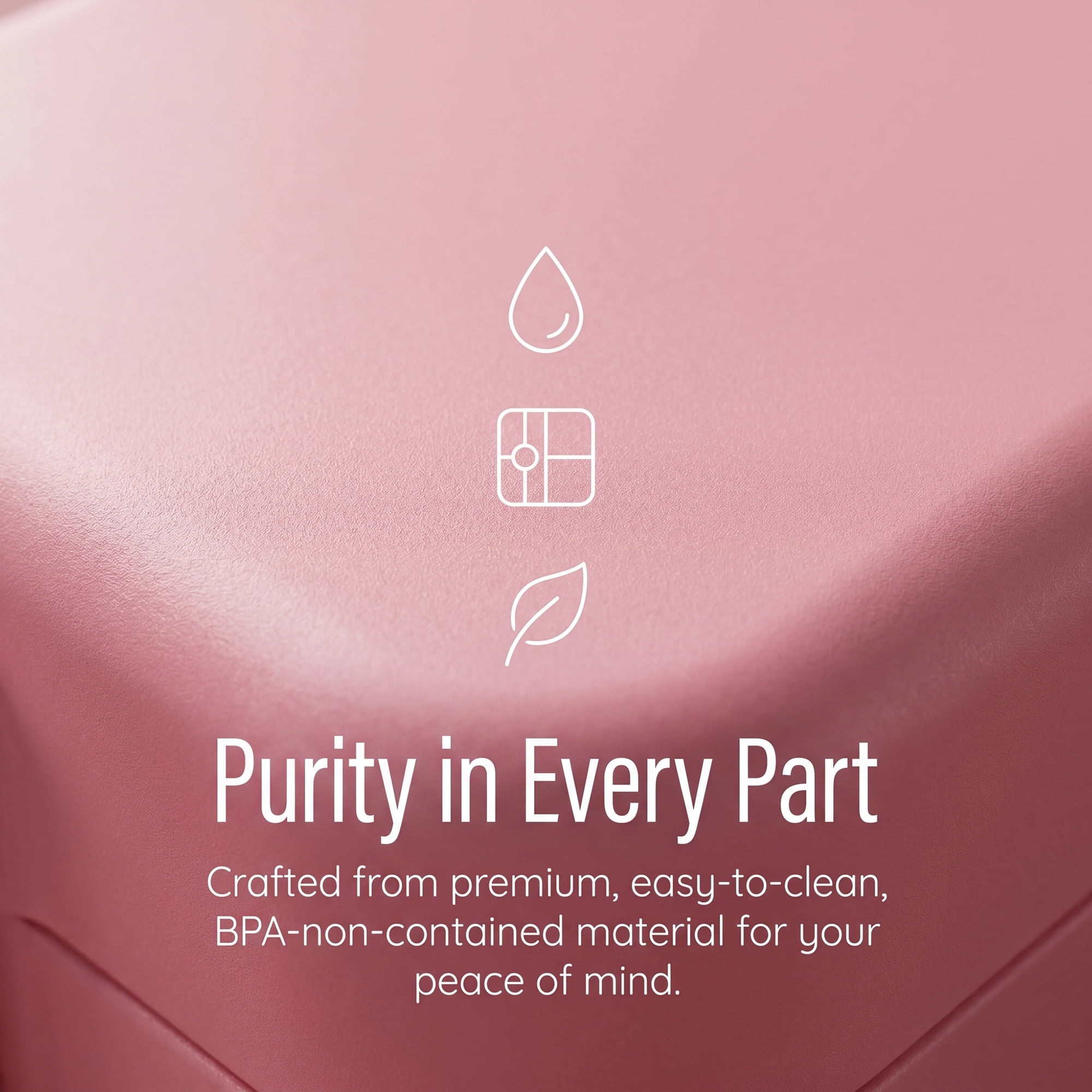 Unique Bargains PP Material Heat Resistant Meal Lunch Bento Box Pink