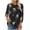 Black 02, variant on Womens Casual T Shirts 3/4 Length Sleeve Graphic Printed Base Tees Fall Tops Crew Neck Loose Fit Tunic Tops (2XL, Khaki)