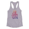 thumbnail image 3 of Life Is Better At The Beach Racerback Tank Women -Image by Shutterstock, Female Large, 3 of 4