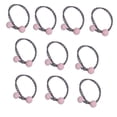 thumbnail image 4 of 10 piezas de banda elástica para el cabello de doble cuerda jinwen shinny pony tail holder, 4 of 8