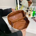 thumbnail image 2 of Bolsas De Viaje Bolsa de almacenamiento de maquillaje de moda Organizador de cosméticos de gran capacidad para vacaciones en la playa Tmvgtek Cuidado Belleza, 2 of 9
