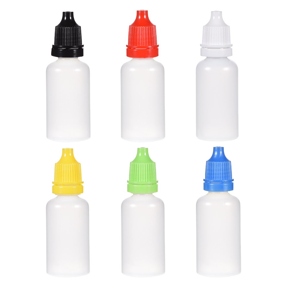 Plastic Dropper Bottle, 20ml/0.68 oz Small Mouth Drop Bottles Empty