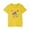 Yellow, variant on Girls Cotton Round-neck T-Shirt Graphic Short Sleeve T-Shirts Printed Loose Summer Cute Top for Youth Girls 3-10 Years