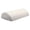 White, variant on Large Half Moon Bolster Pillow for Legs, Knees, Lower Back and Head, Lumbar Support Pillow for Bed, Sleeping for Ankle and Foot Comfort, White