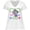 AA-White, variant on Inktastic Palm Bay Florida Cute Swimming Manatee Women's Plus Size V-Neck T-Shirt