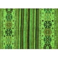 thumbnail image 1 of Ahgly Company Indoor Rectangle Abstract Green Modern Area Rugs, 3' x 5', 1 of 4