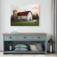 thumbnail image 2 of Grange Blanche - Toile 36"x48 Pouces - Impression à la Demande, 2 of 5