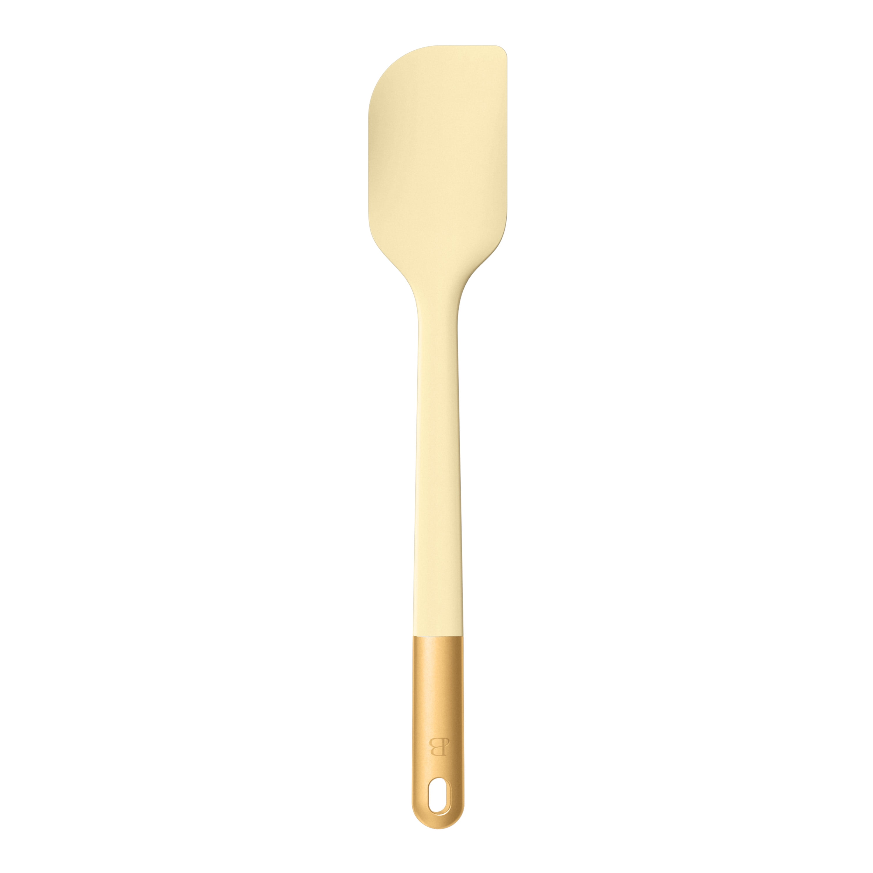Beautiful 6-Piece Silicone Kitchen Tool Set with Ceramic Crock. Buttercream by Drew Barrymore