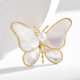 thumbnail image 3 of Broche de mariposa con perla, broche decorativo, alfileres de joyería de mariposa para vestidos, ropa, mochilas, sombreros, decoraciones, 3 of 8