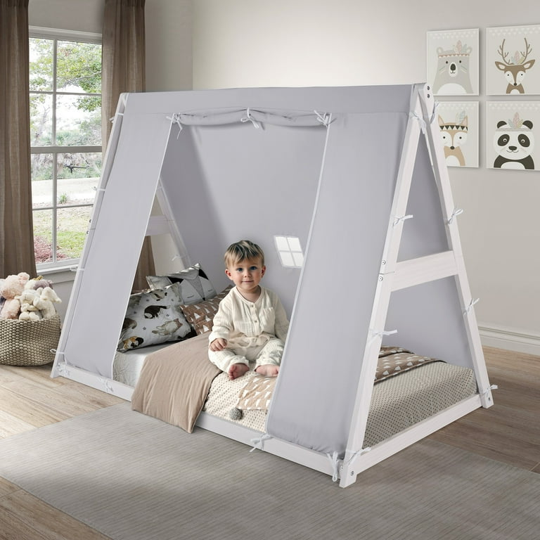 Free Shipping! P'kolino Kids Tent Floor Bed - Twin, FSC