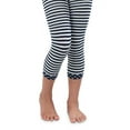 thumbnail image 3 of Jefferies Socks Baby Girls Toddler Sailor Stripe Crop Tights 1 Pack, 3 of 4