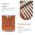 thumbnail image 4 of Minkissy African Kalimba Musical Instrument Portable for Outdoor Activities 1Pcs, 4 of 5