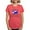 Heather Red, variant on CafePress - Half Australian Half American T Shirt - Womens Tri-blend T-Shirt