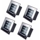 thumbnail image 1 of 4 luces LED empotrables para fuente, foco de suelo impermeable IP67, CA 85-265 V, para exteriores, cuadradas., 1 of 5